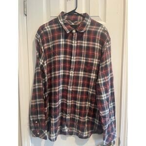 RAILS long sleeved button down plaid shirt A62